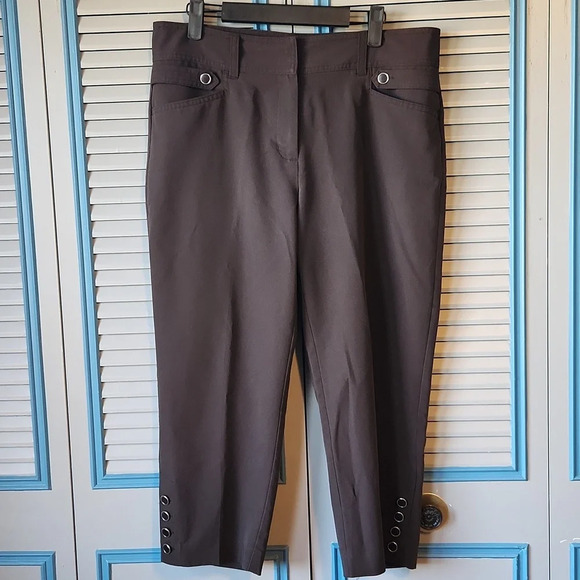 Dress Barn Pants - Dress Barn Dark Brown Trousers